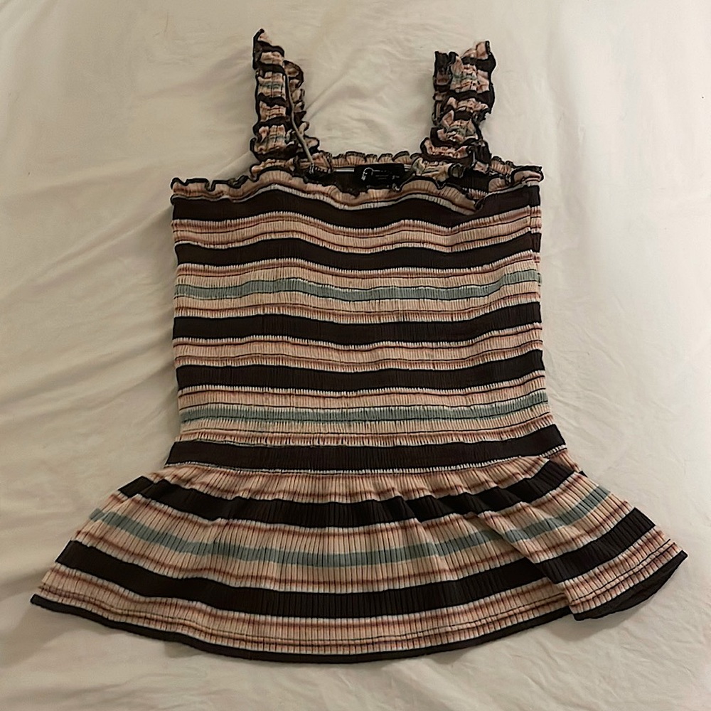 Girls multi colored tank top